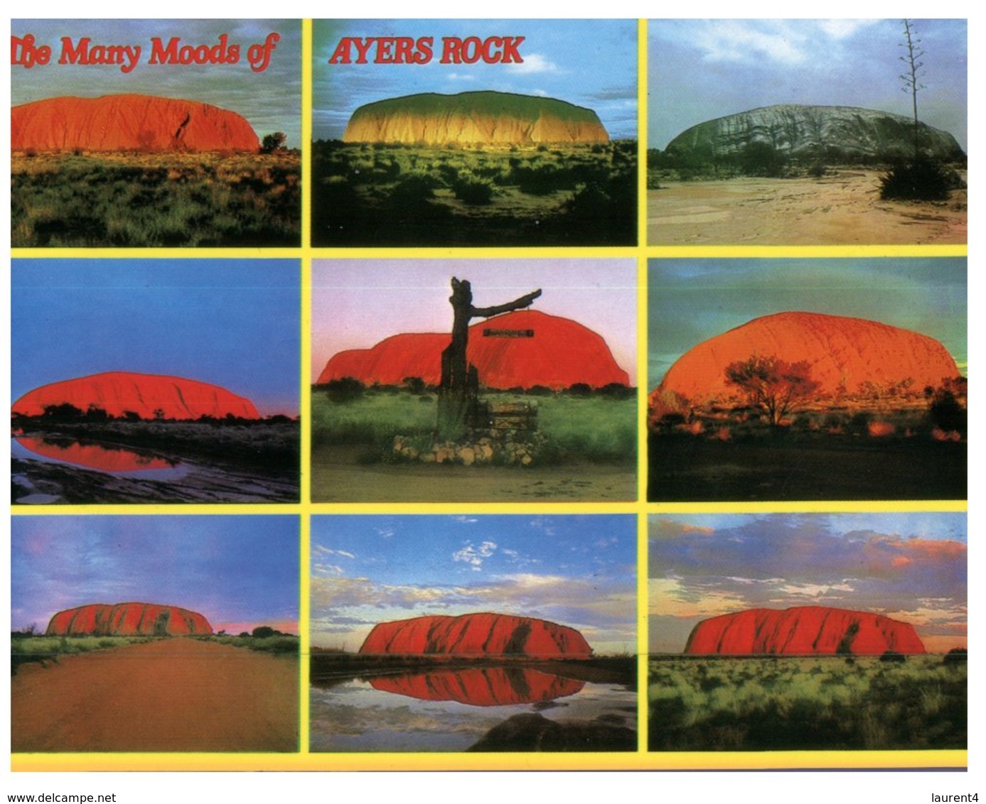 (751) Australia - NT - Ayers Rock - Uluru - Uluru & The Olgas