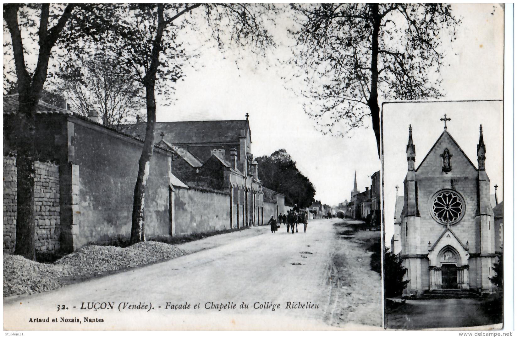 Luçon (Vendée) Chapelle Du Collège Richelieu - Lucon