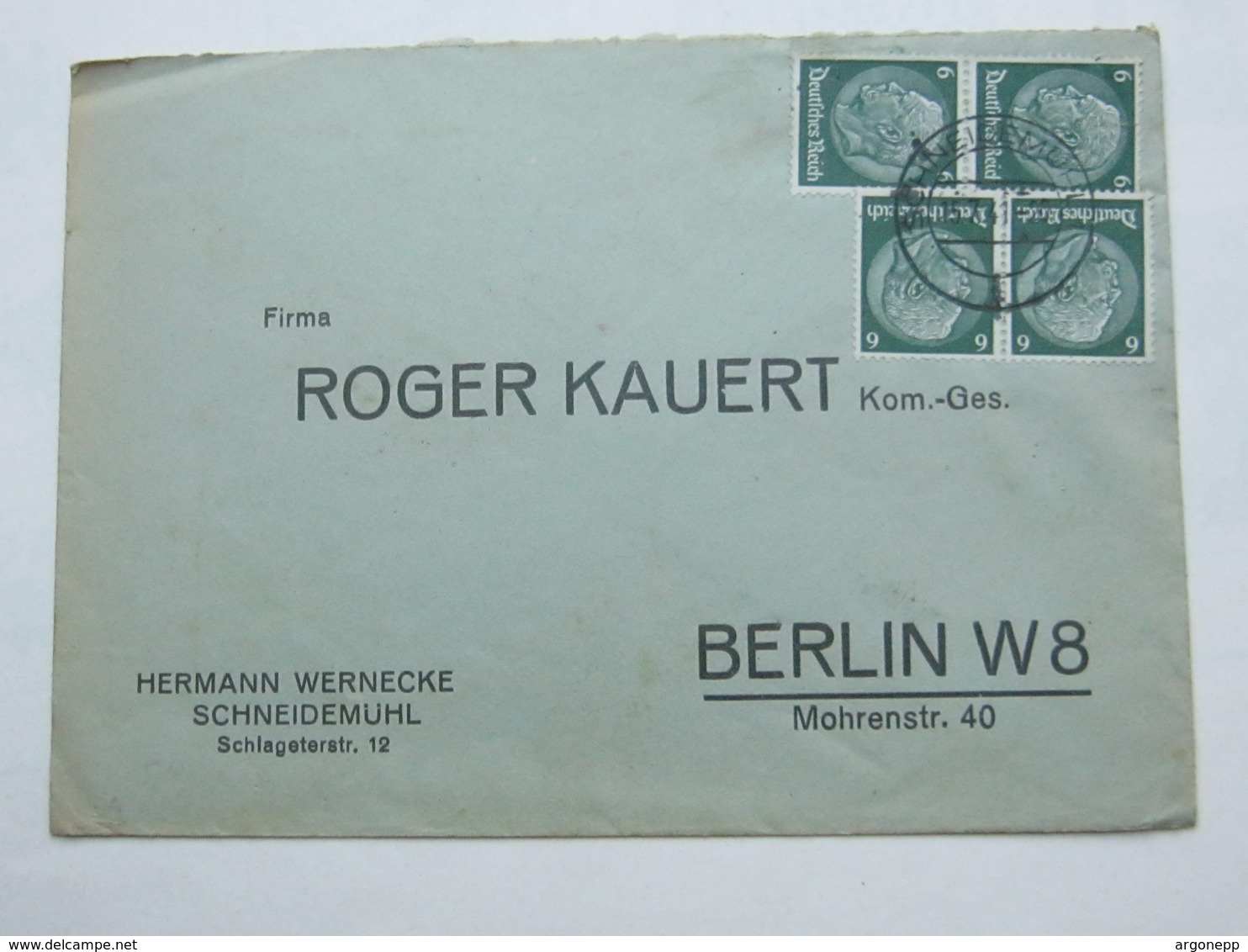 1941 , SCHNEIDEMÜHL  , Recht Klare Stempel Auf Firmenbrief - Briefe U. Dokumente