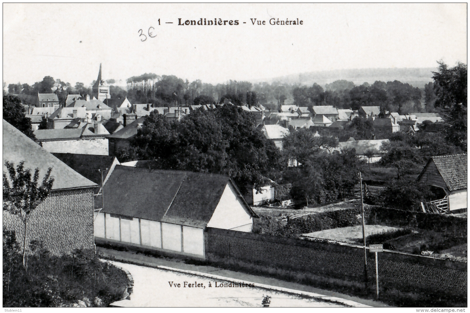 Londinières (Seine-Maritime) Vue Générale - Londinières