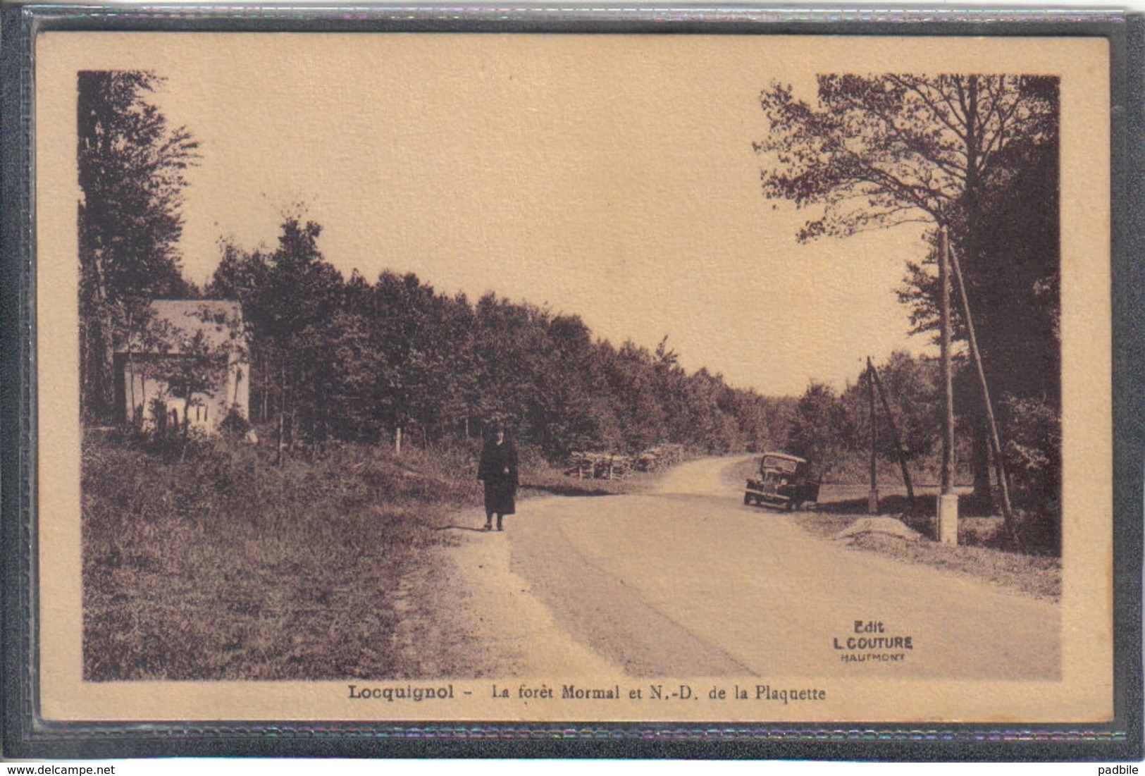 Carte Postale 59. Locquignol  La Fôret Mormal Et N.D. De La Plaquette  Très Beau Plan - Autres & Non Classés