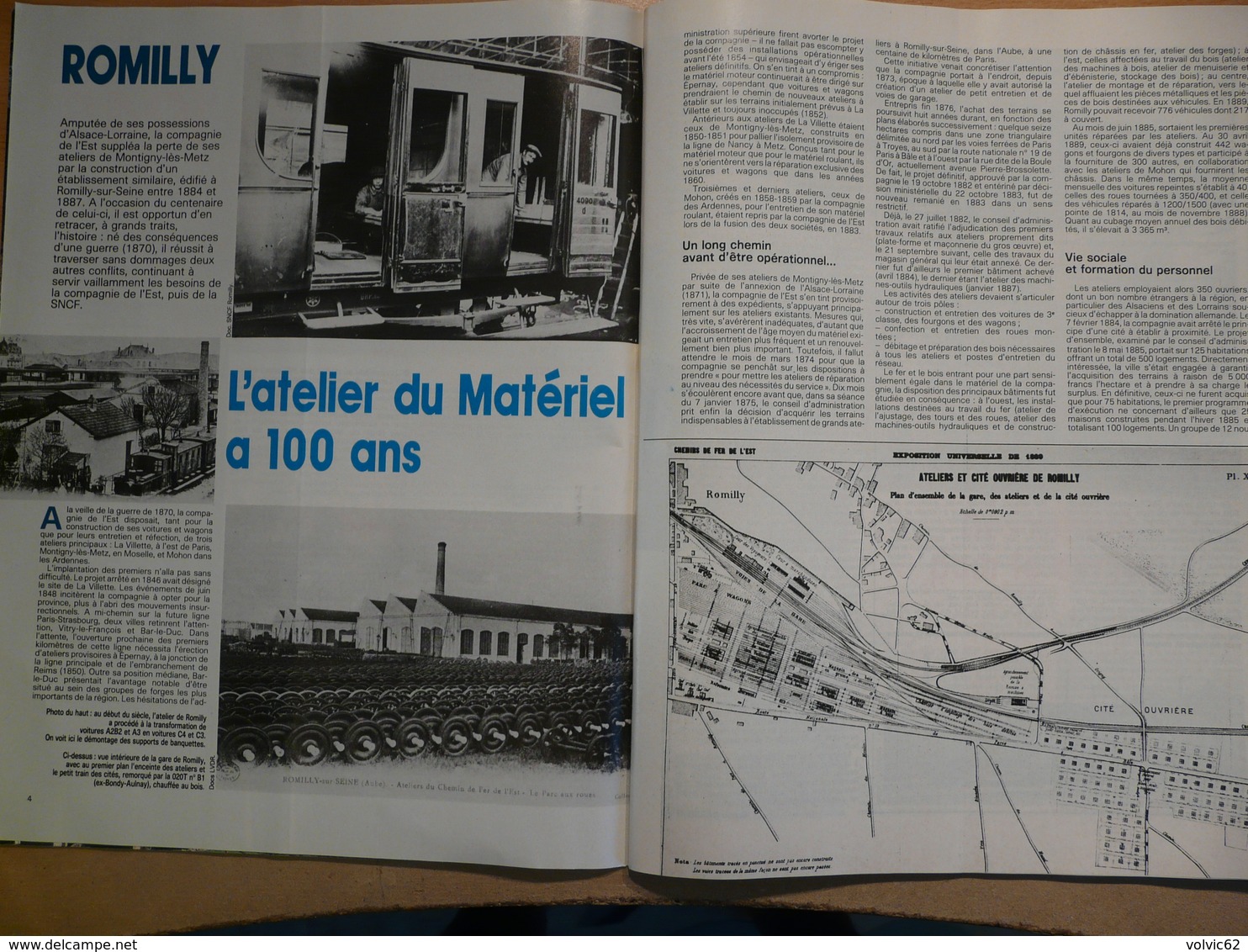 Vie Du Rail 1945 1984 Provins Atelier Romilly Bobigny Conflans Fin D'oise Mercantour Givors Canal - Trains