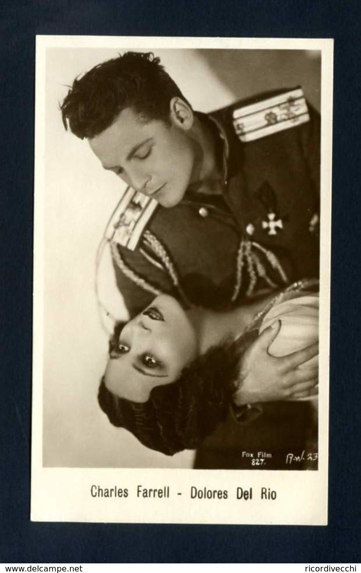 Cartolina Cinema - Charles Farrell - Dolores Del Rio - Attori