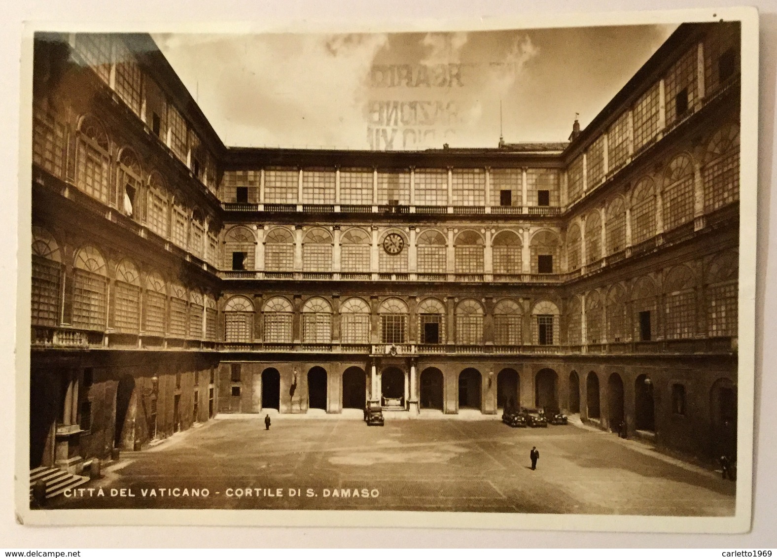 CITTÀ DEL VATICANO - CORTILE DI S.DAMASO VIAGGIATA FG - Vaticano