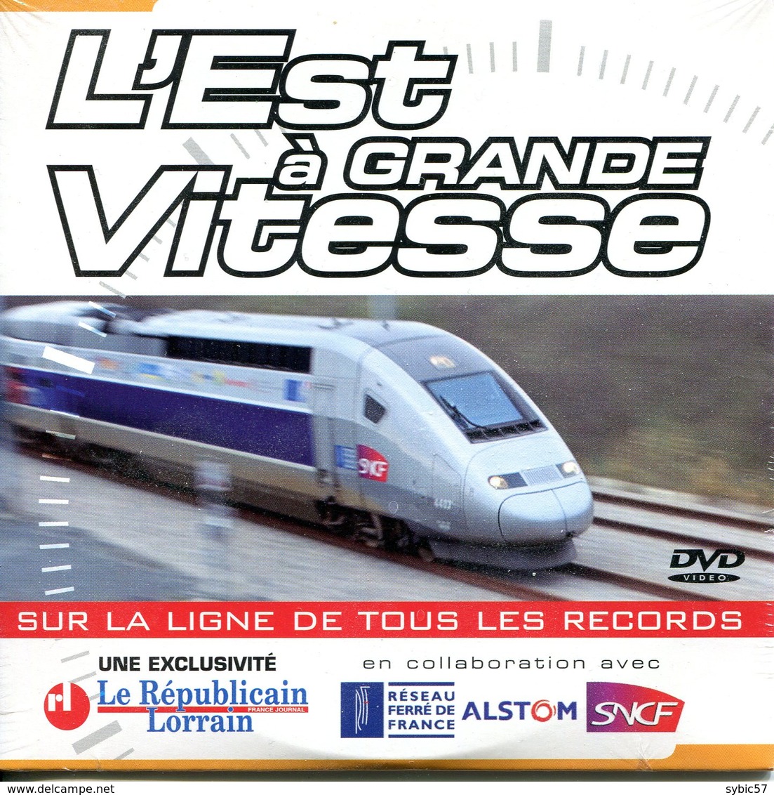 DVD "L'Est à GRANDE Vitesse) - Ferrovie