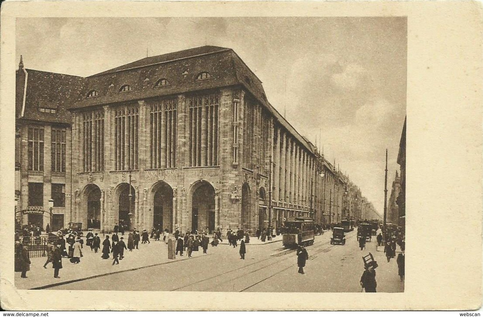 AK Berlin Kaufhaus Wertheim Leipziger Str. Judaika ~1930 #365 - Mitte