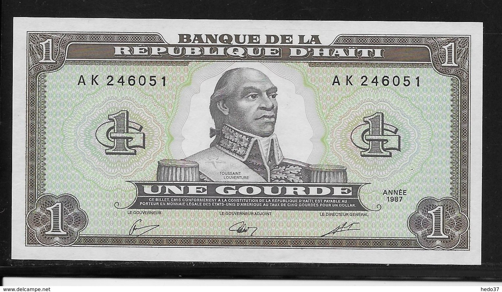 Haïti - 1 Gourde - Pick N°245 - NEUF - Haïti