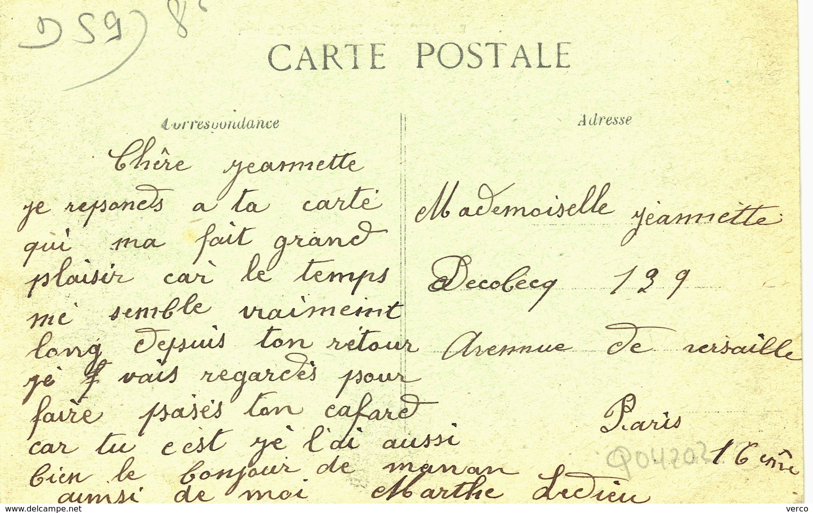 Carte Postale Ancienne De CAUDRY - Caudry