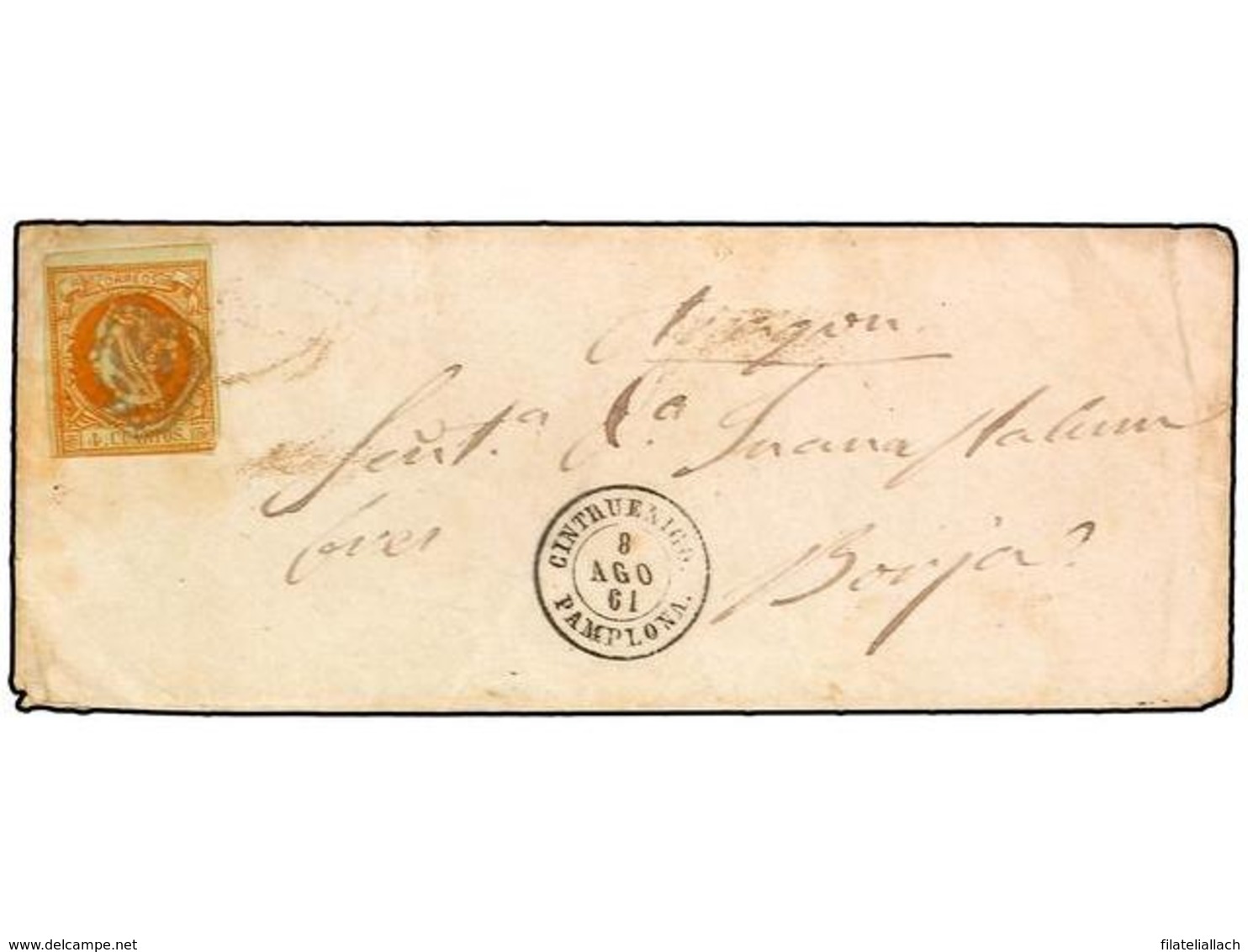 SPAIN: PREPHILATELIC MARKS  DP06 NAVARRA - ...-1850 Prefilatelia