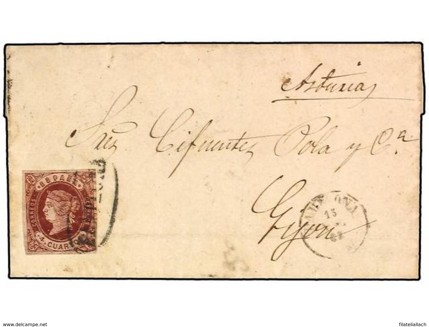 SPAIN: PREPHILATELIC MARKS  DP06 NAVARRA - ...-1850 Prefilatelia