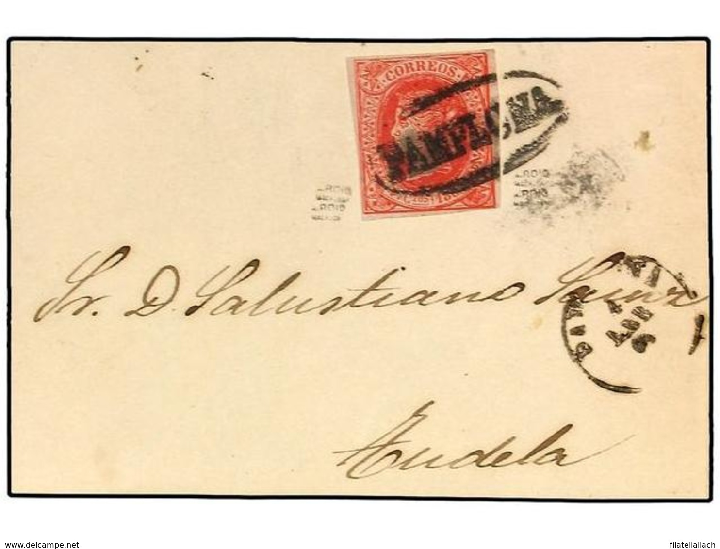 SPAIN: PREPHILATELIC MARKS  DP06 NAVARRA - ...-1850 Prefilatelia