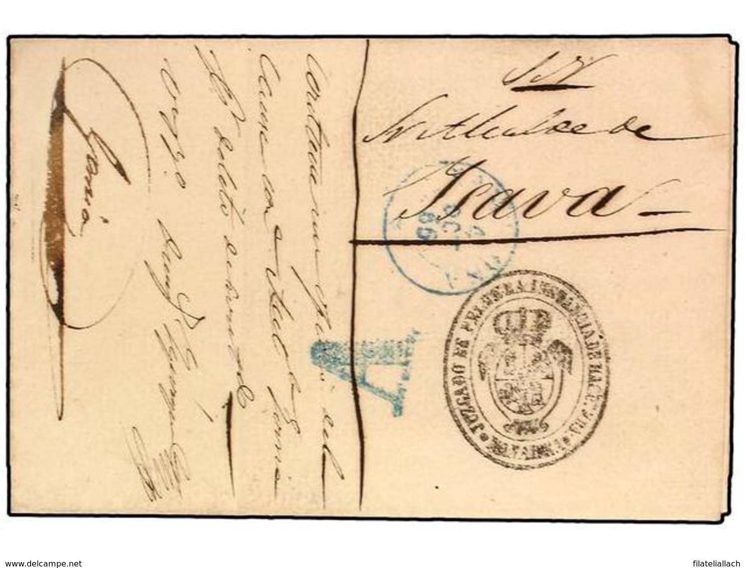 SPAIN: PREPHILATELIC MARKS  DP06 NAVARRA - ...-1850 Prefilatelia