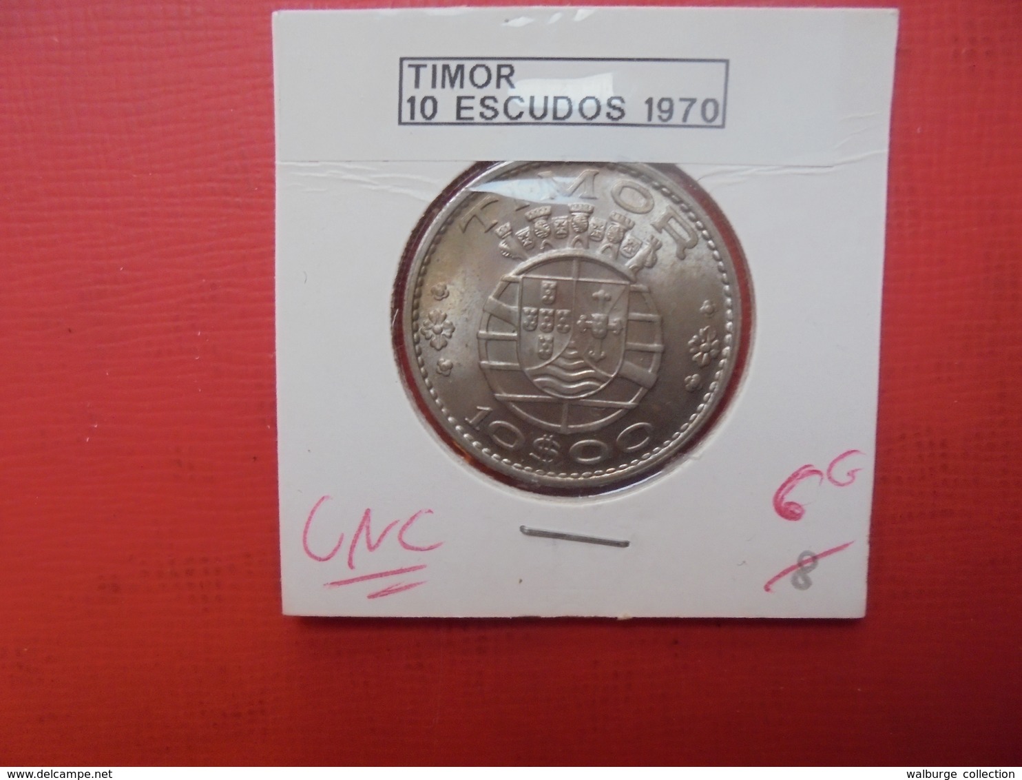 TIMOR (PORTUGAISE) 10 ESCUDOS 1970 FDC !!! - Timor