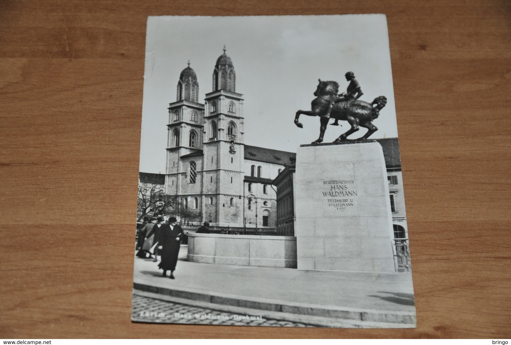 5284- ZÜRICH, HANS WALDMANN DENKMAL / KIRCHE - Wald