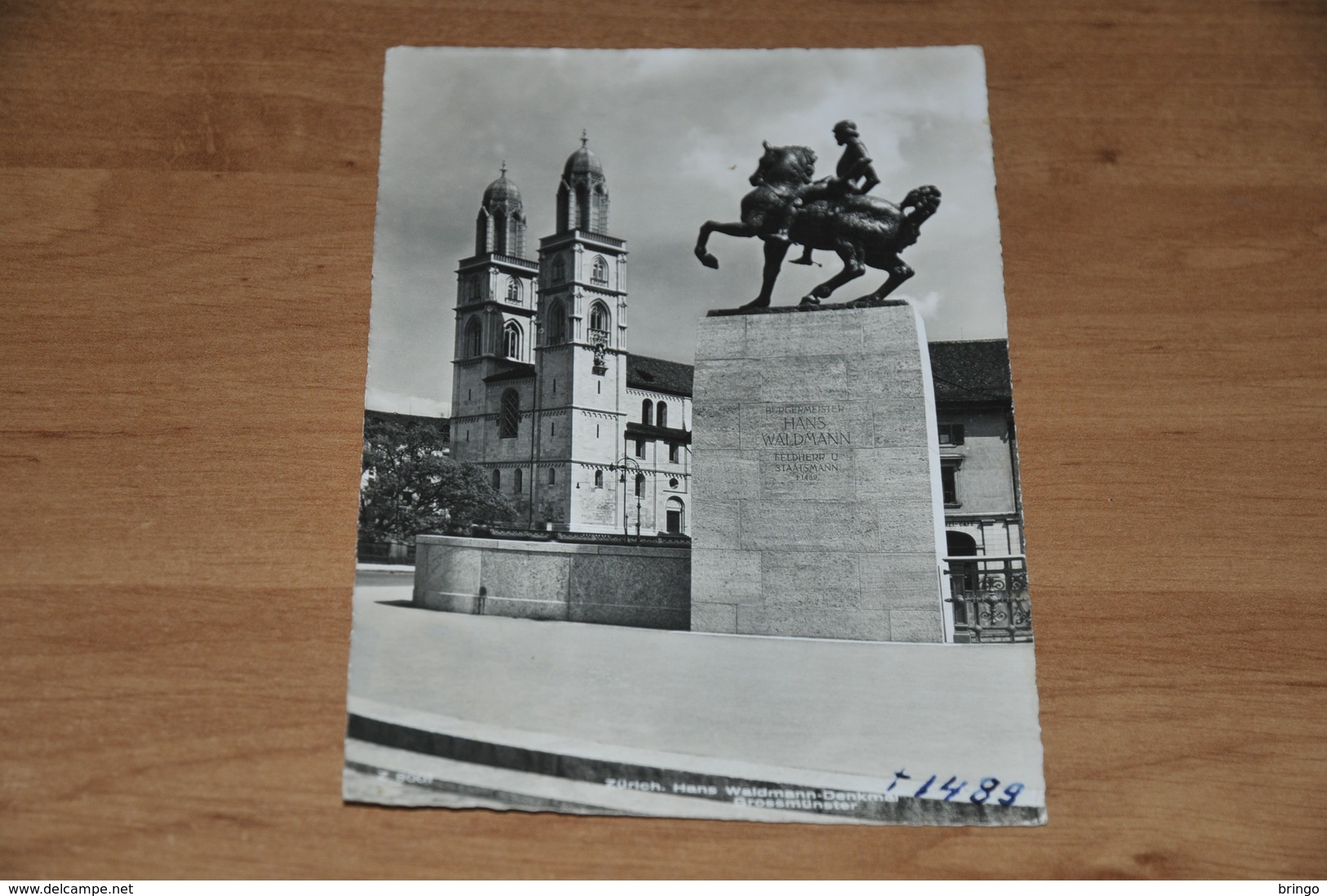 5285- ZÜRICH, HANS WALDMANN DENKMAL / GROSSMÜNSTER - Wald