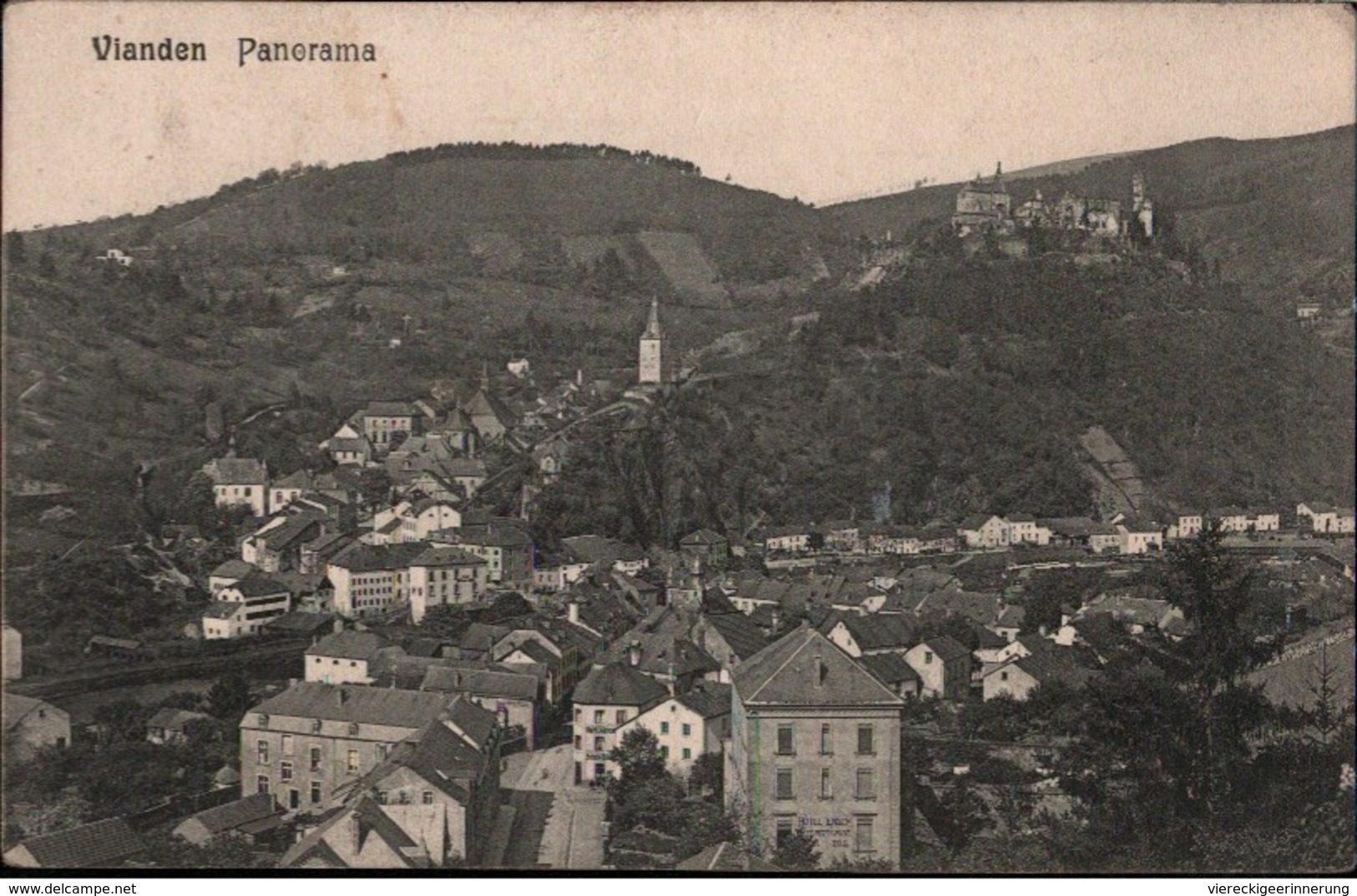 ! Alte Ansichtskarte Aus Vianden, Luxemburg, Luxembourg - Vianden