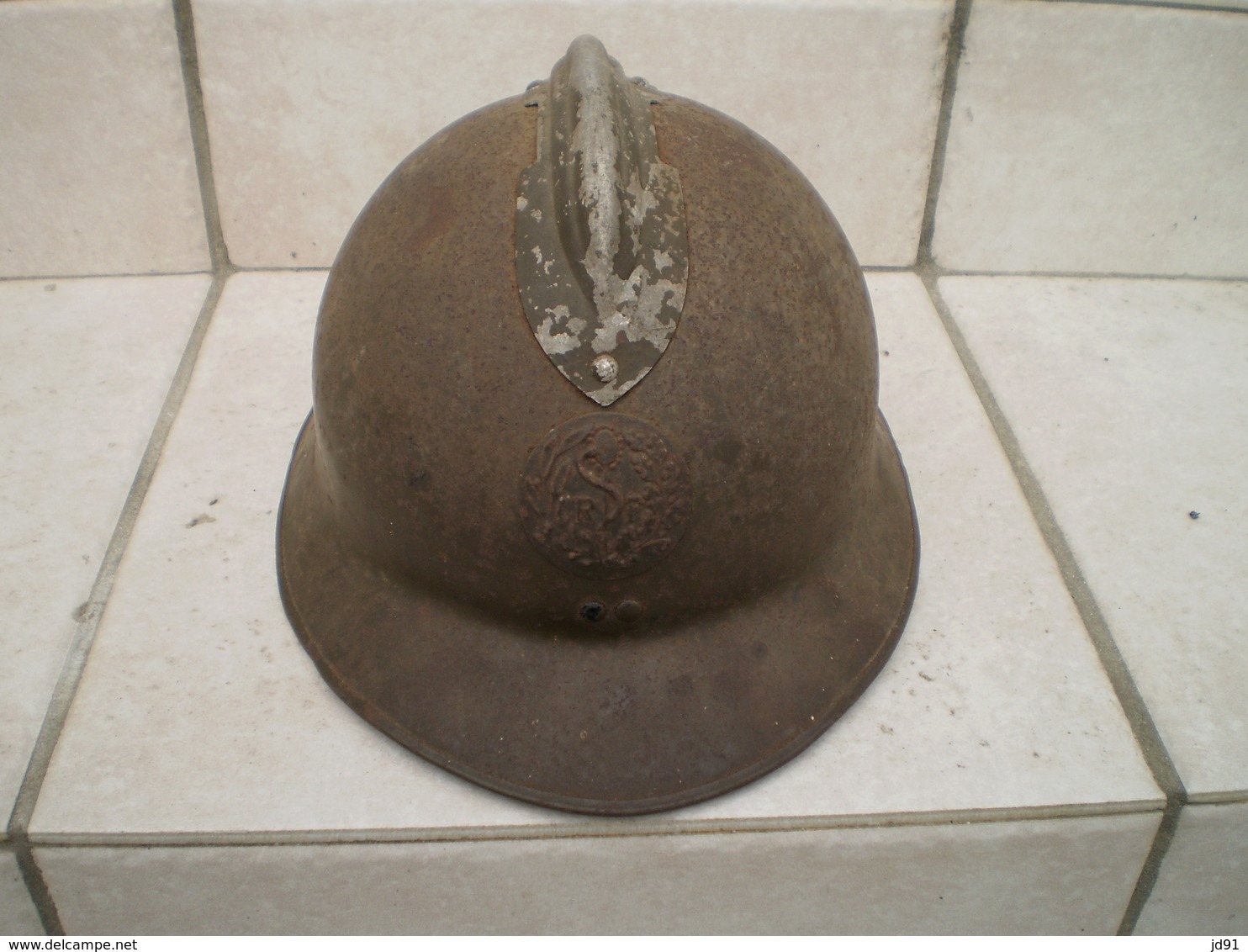 CASQUE ADRIAN MODELE 1926 SERVICE DE SANTE