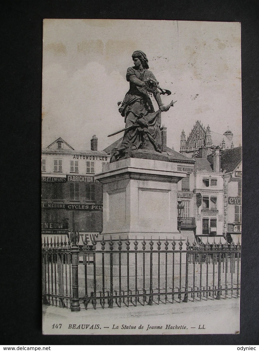 Beauvais.-La Statue De Jeanne Hachette 1924 - Picardie