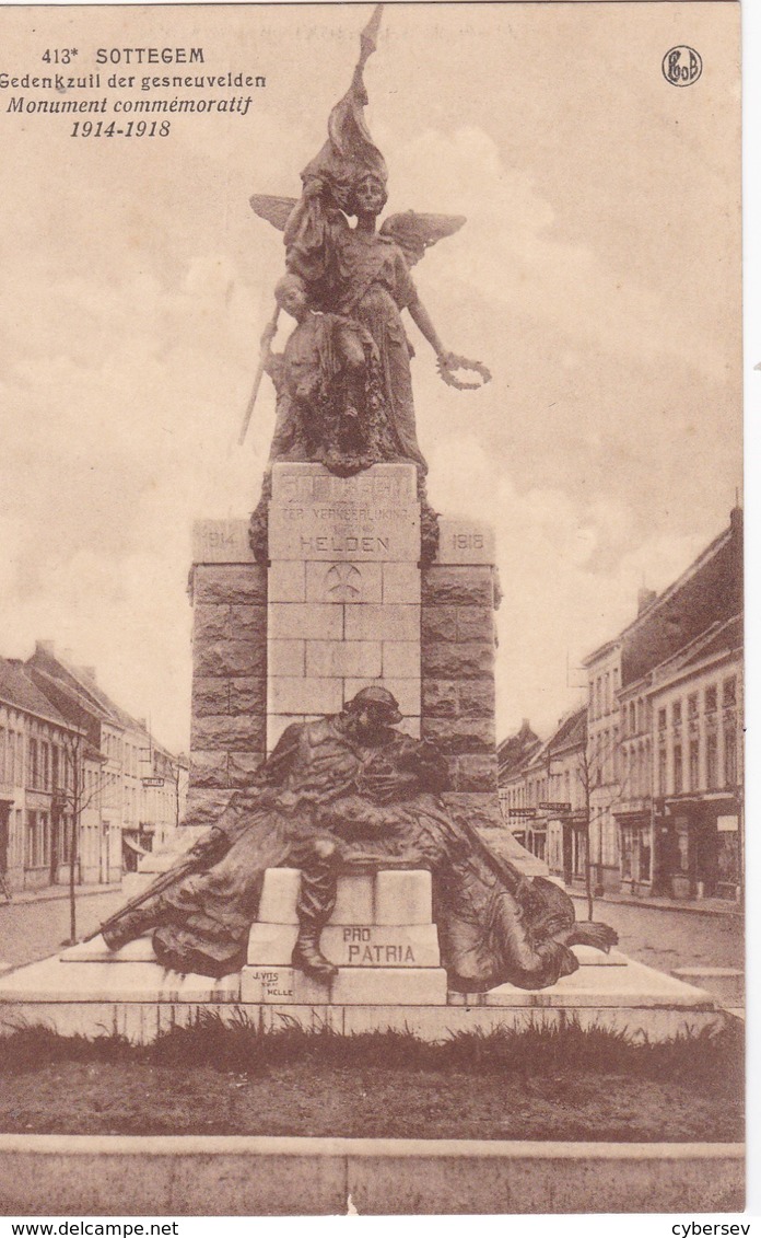 ZOTTEGEM - Gedenkzull Der Gesneuvelden 1914/1918 - Zottegem