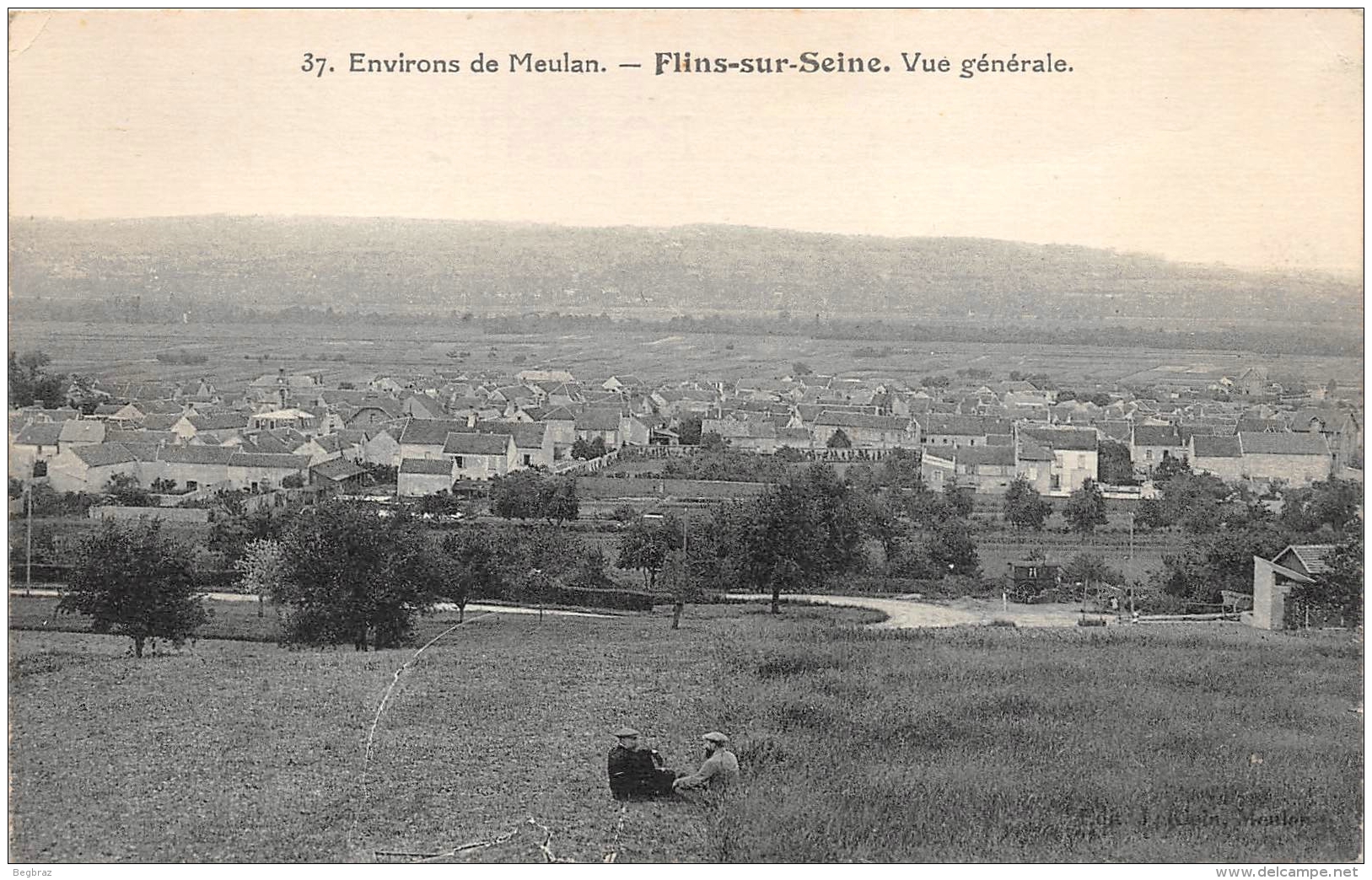 FLINS SUR SEINE     VUE GENERALE - Flins Sur Seine