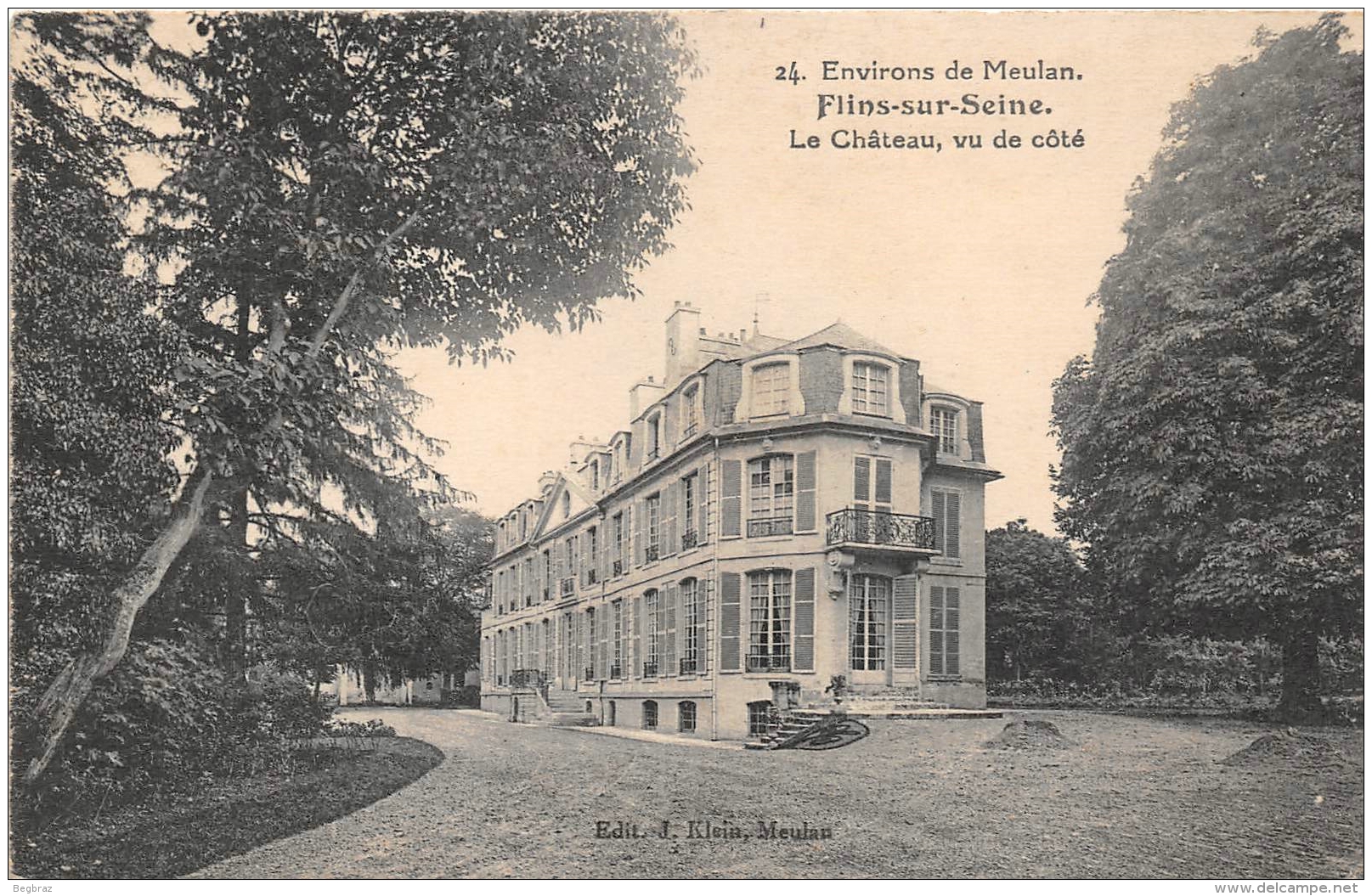 FLINS SUR SEINE      LE CHATEAU - Flins Sur Seine