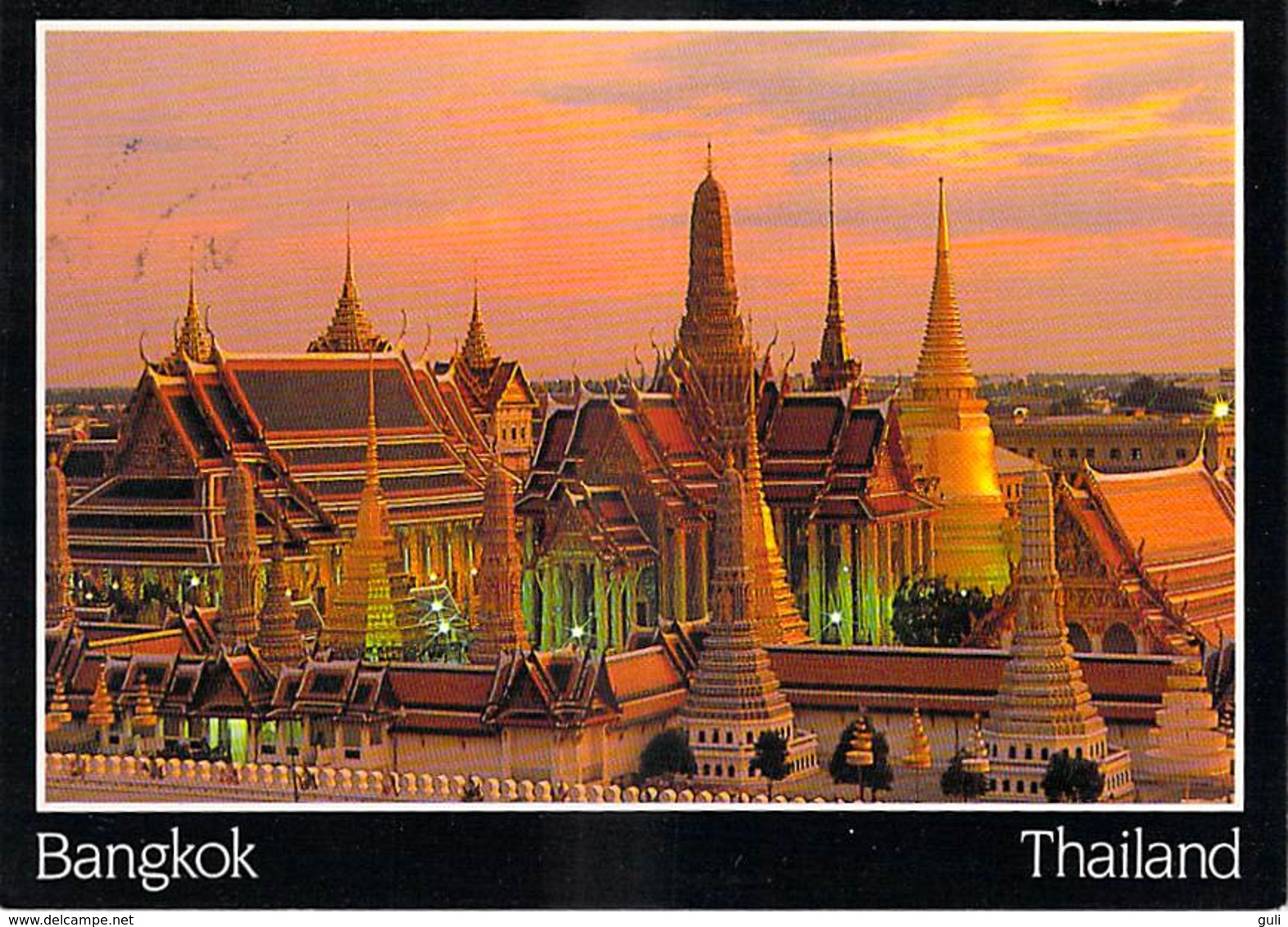 Asie  THAILAND Thaïlande   Lot de 24 cartes Cpm -scans R / V  24 cartes - TIMBRE STAMP THAILAND