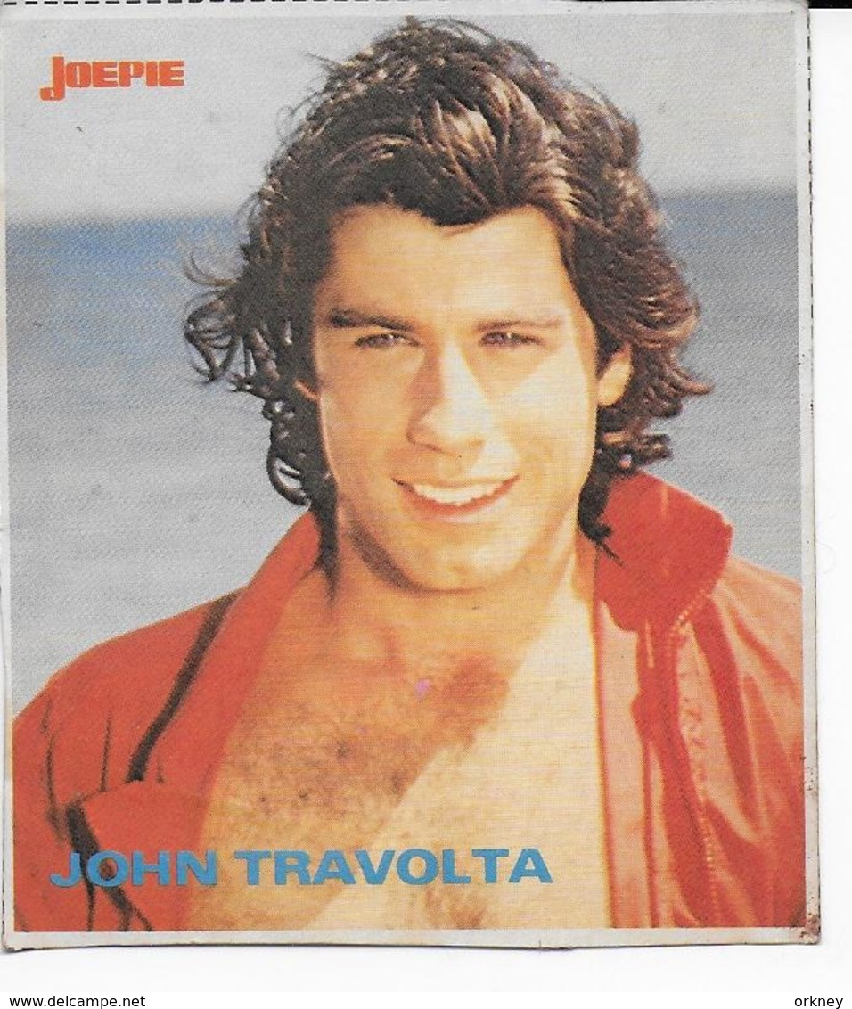 Stickers  1 Stuks John Travolta - Autres & Non Classés
