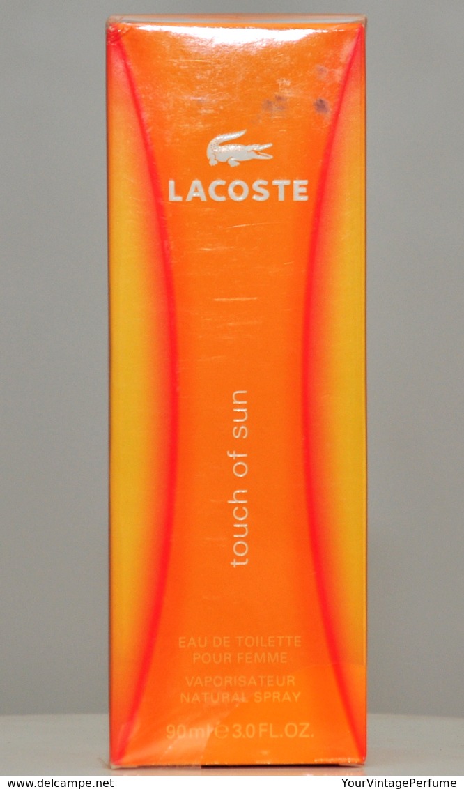 Lacoste Touch Of Sun Eau De Toilette Edt 90ml Perfume For Woman New With Broken Cellophane Rare Vintage Old 2006 - Femme