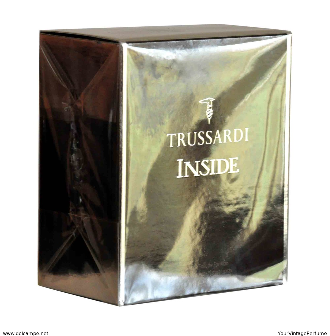 Trussardi Inside For Men Eau De Toilette Edt 100ml 3.4 Fl. Oz. Perfume For Men New Sealed Rare Vintage Old 2006 - Homme