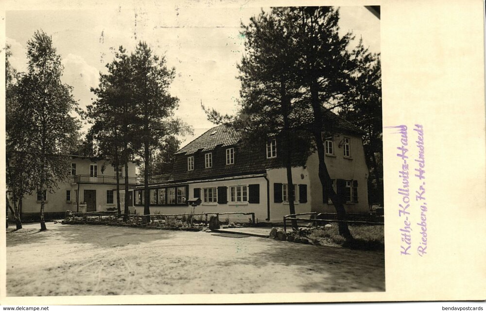 RIESEBERG, Kr. Helmstedt, Käthe-Kollwitz-Haus (1961) AK - Helmstedt