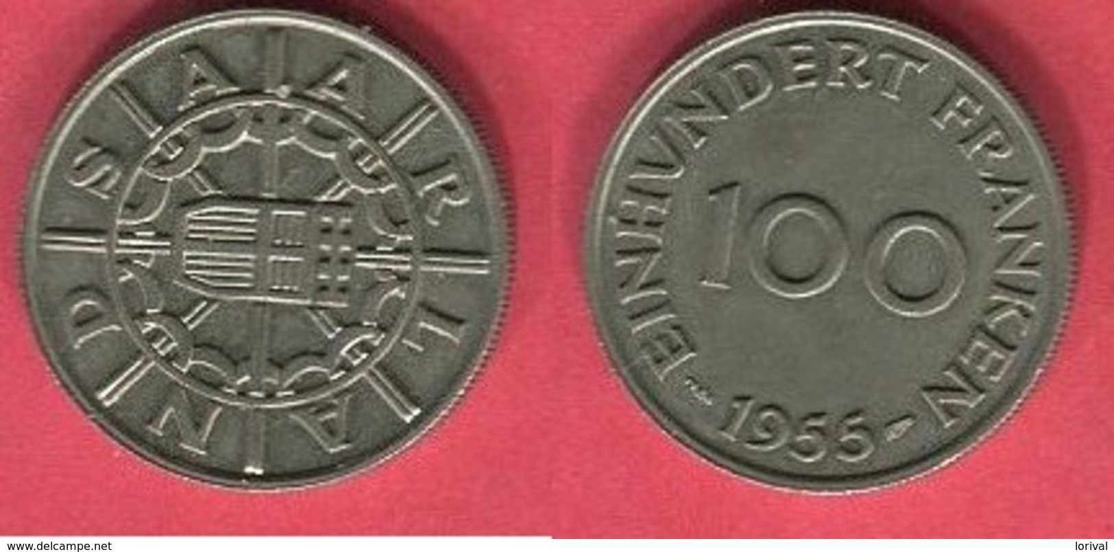 § 100 FRANC 1955 ( KM 4)   TB+ 7 - Andere & Zonder Classificatie