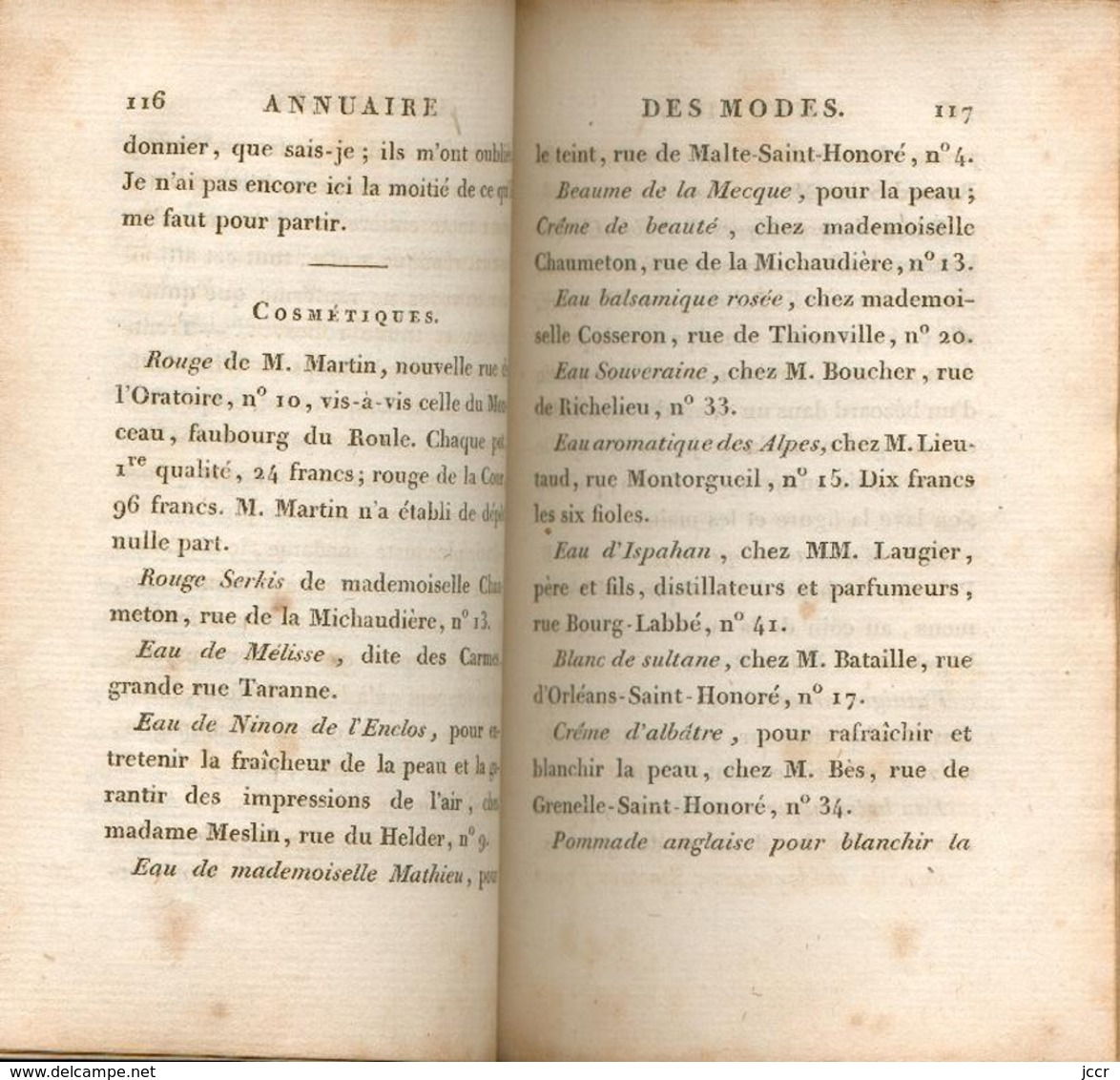 Annuaire des Modes de Paris - Orné de douze gravures - Première Année - 1814