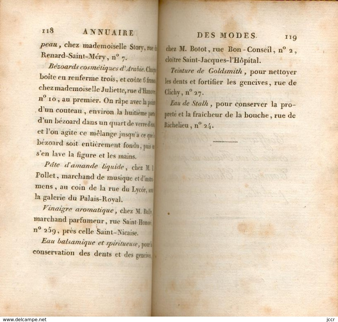 Annuaire des Modes de Paris - Orné de douze gravures - Première Année - 1814