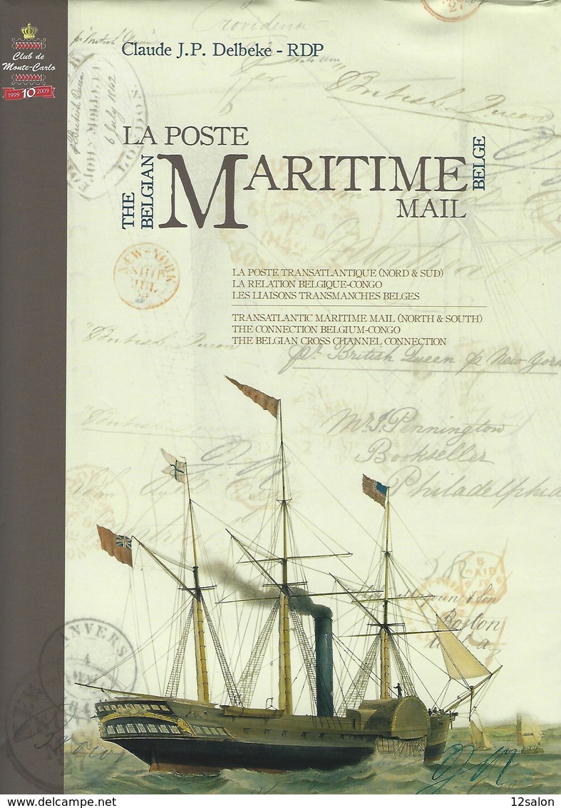 LA POSTE MARITIME BELGE - Zeepost & Postgeschiedenis