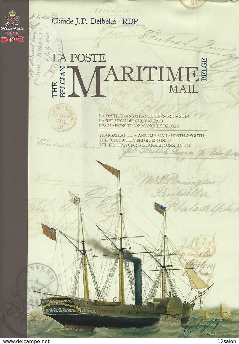 LA POSTE MARITIME BELGE - Correo Marítimo E Historia Postal