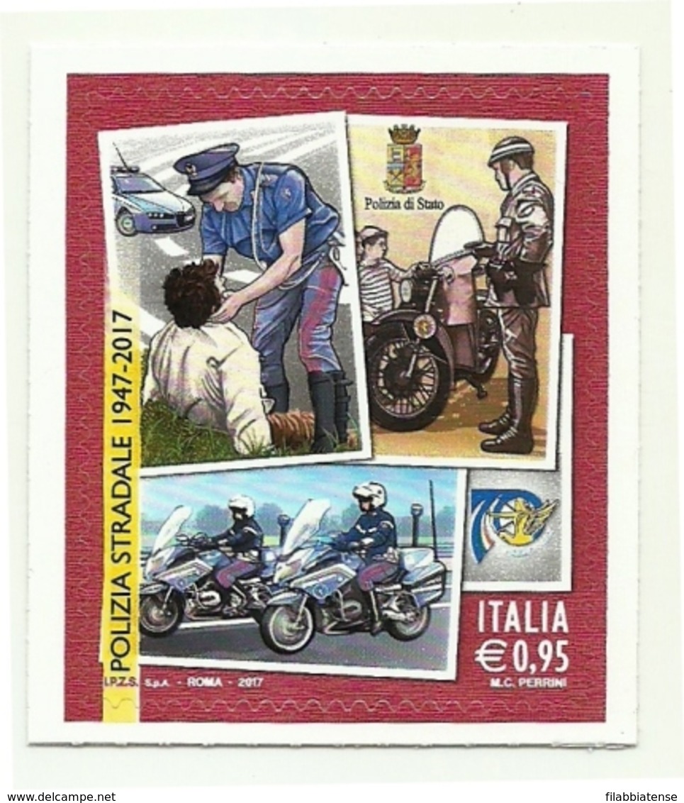 2017 - Italia 3865 Polizia Stradale ---- - Polizia – Gendarmeria