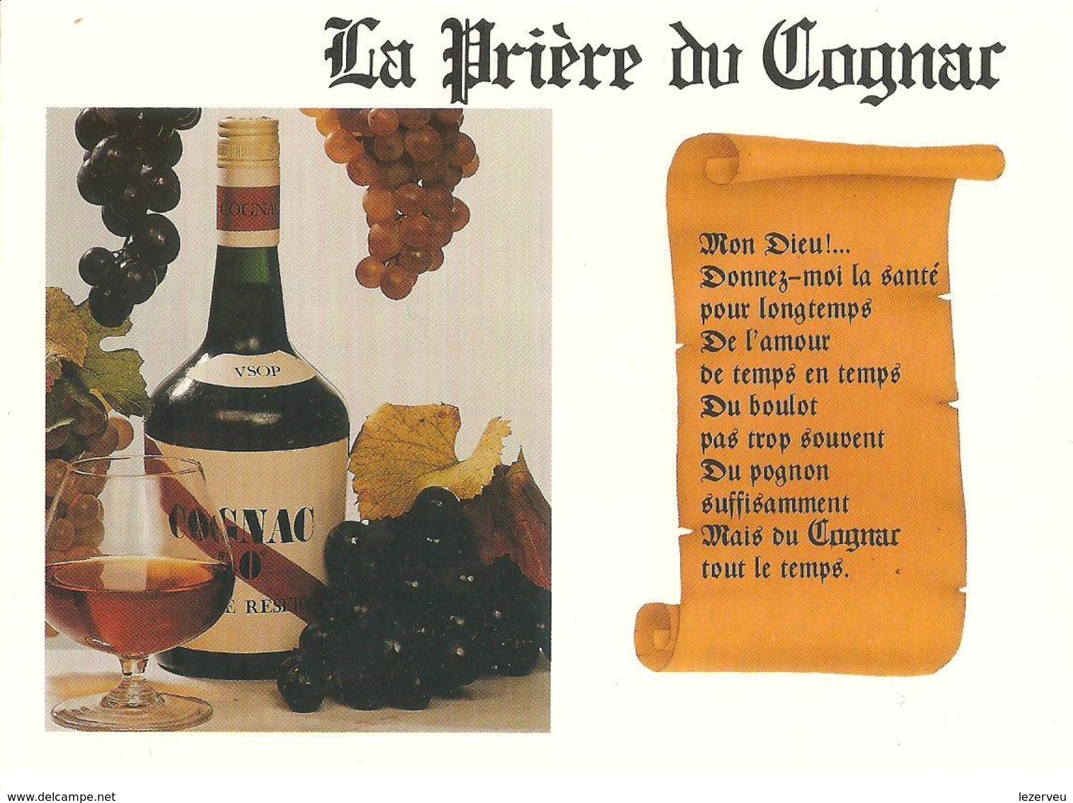 CPM PRIERE DU COGNAC - Autres & Non Classés