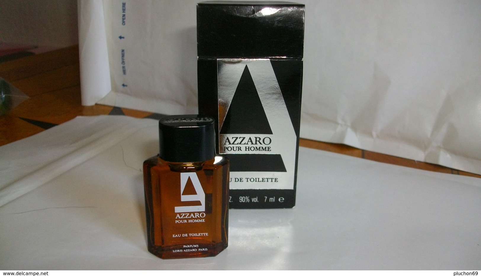 Miniature De Parfum Azzaro " Pour Homme   " Eau De Toilette - Miniatures Hommes (avec Boite)