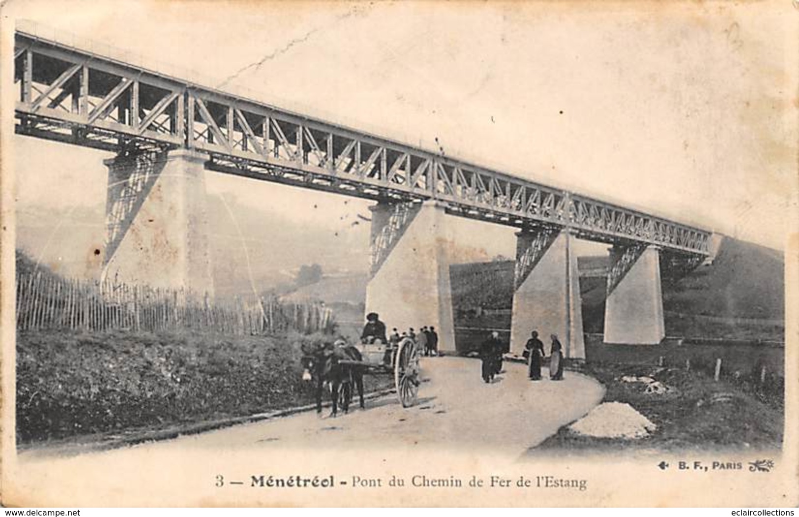 Ménétréol      18      Pont Du Chemin De Fer De L'Estang    (voir Scan) - Altri & Non Classificati