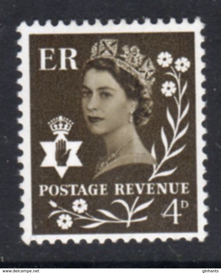 NORTHERN IRELAND GB - 1968 DEFINITIVE 4d STAMP SG NI8 FINE MNH ** - Northern Ireland