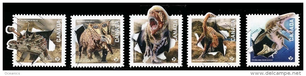 Canada (Scott No.2828a - Dinosaures) (o) - Oblitérés