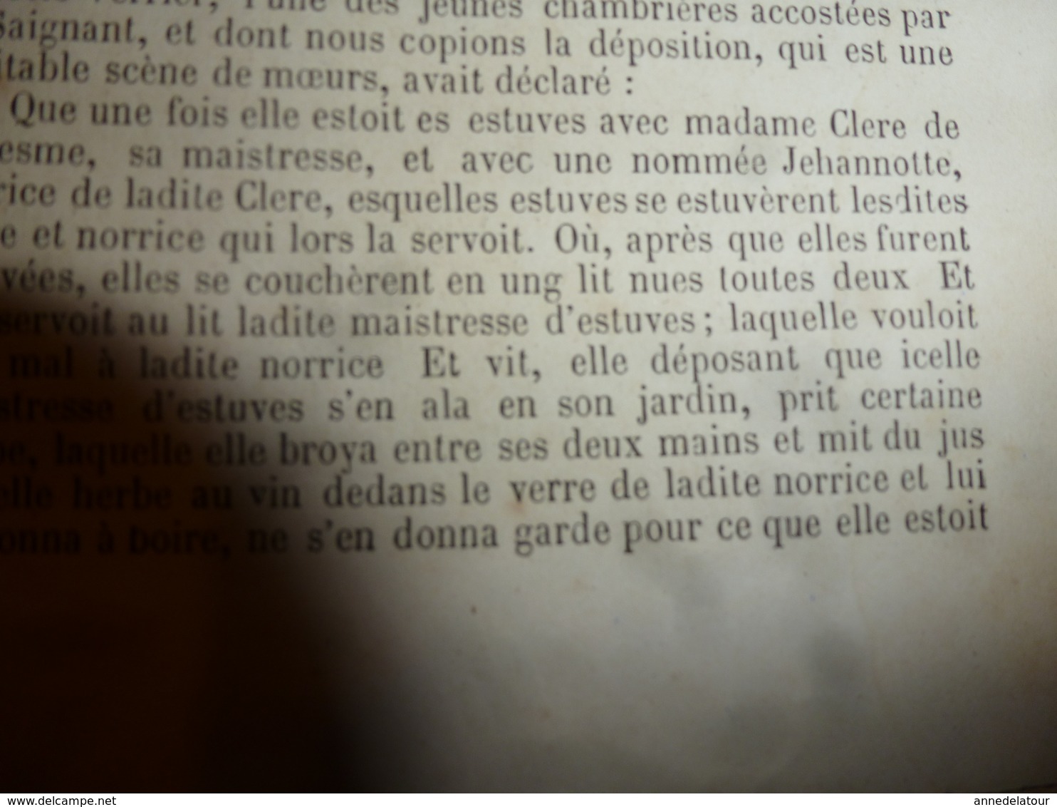 1867 Ce qui advint de l'intimité d'une grande dame avec la maitresse des étuves à Dijon;ANNUAIRE Départ. Côte d'Or;etc