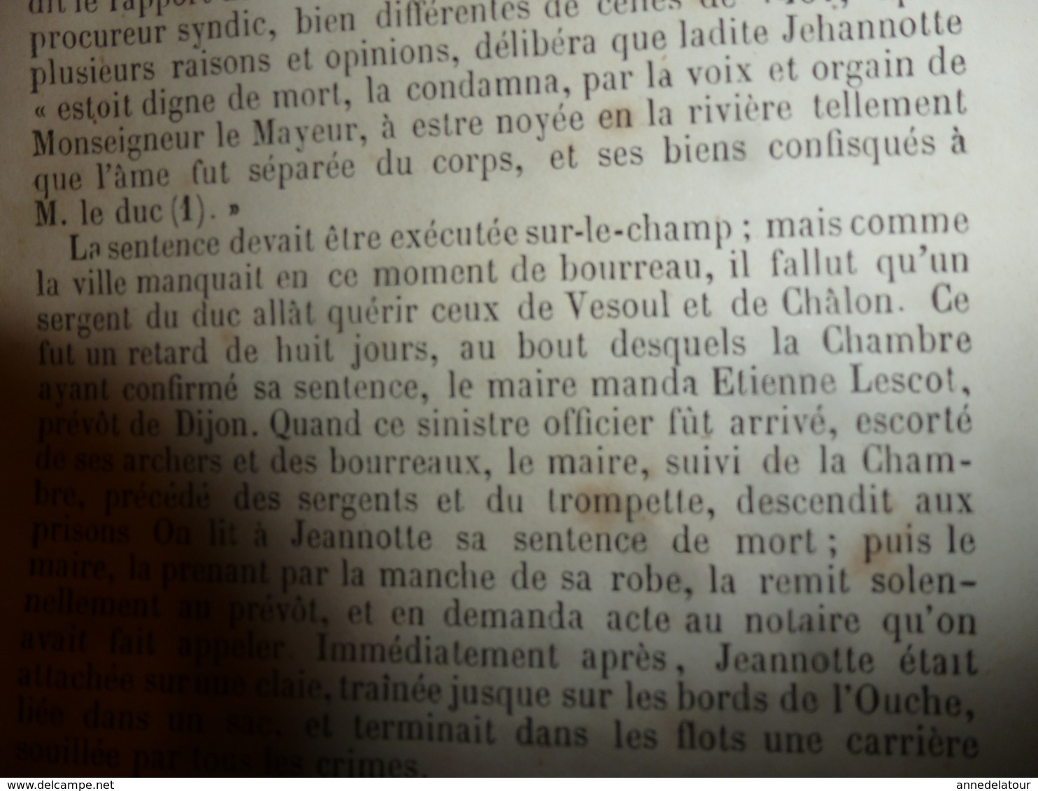 1867 Ce qui advint de l'intimité d'une grande dame avec la maitresse des étuves à Dijon;ANNUAIRE Départ. Côte d'Or;etc