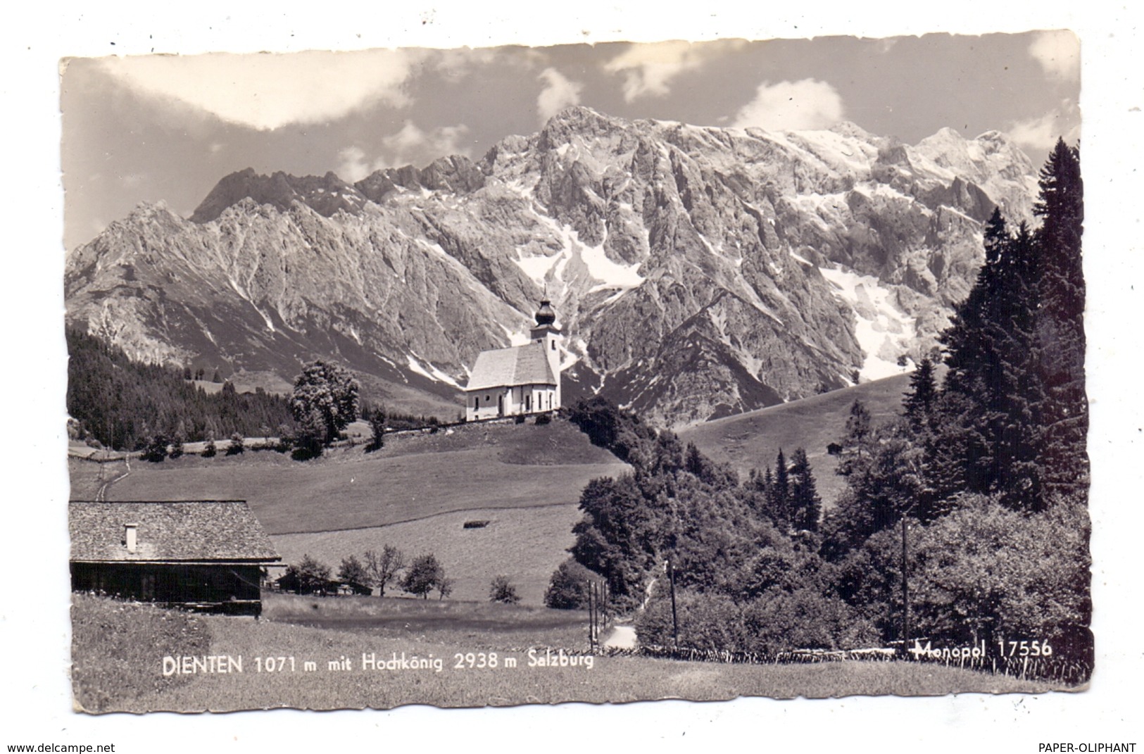 A 5652 DIENTEN, Kirche Mit Hochkönig, 195.. - Dienten