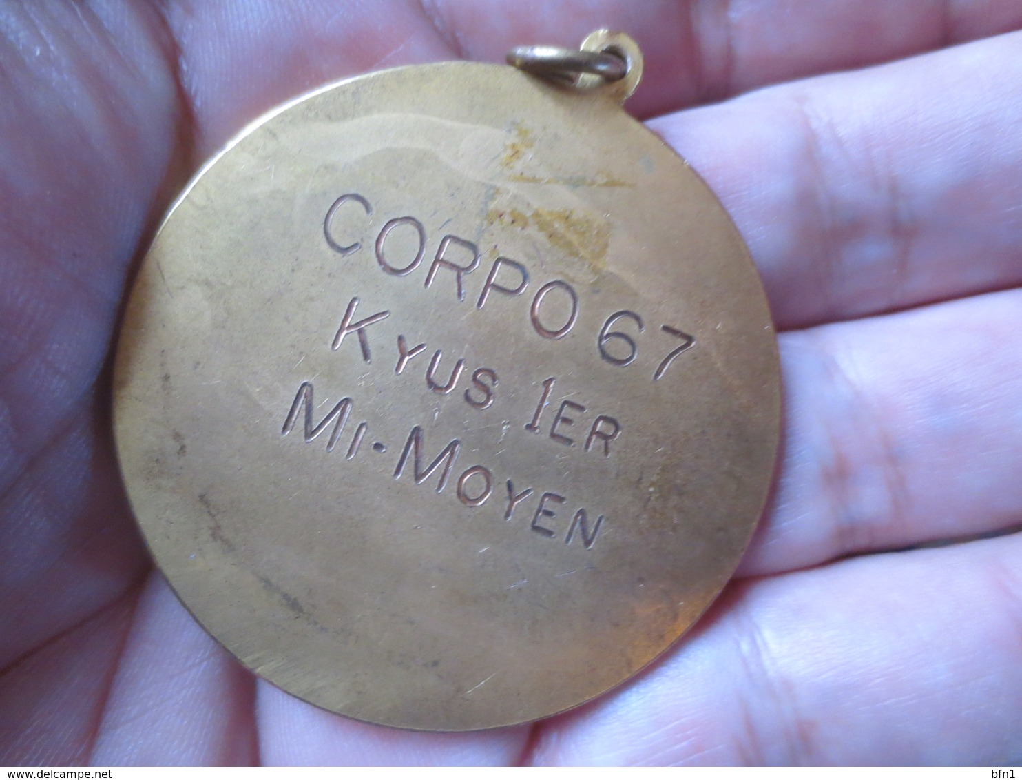 MEDAILLE CORPO67- KYUS 1er-MI-MOYEN- COMME NEUVE DANS SON ECRIN - Andere & Zonder Classificatie