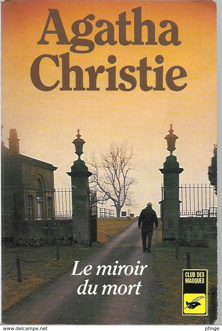 Le Miroir Du Mort Par Agatha Christie- Club Des Masques N°94 - Club Des Masques