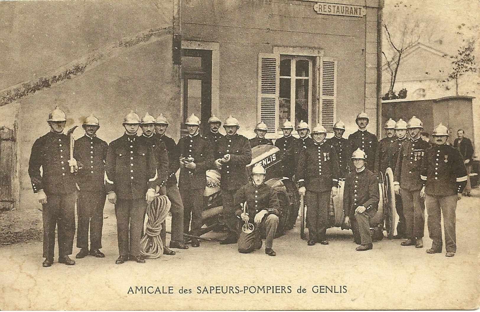 Amicale Des Sapeurs-Pompiers De GENLIS (69) - Autres & Non Classés