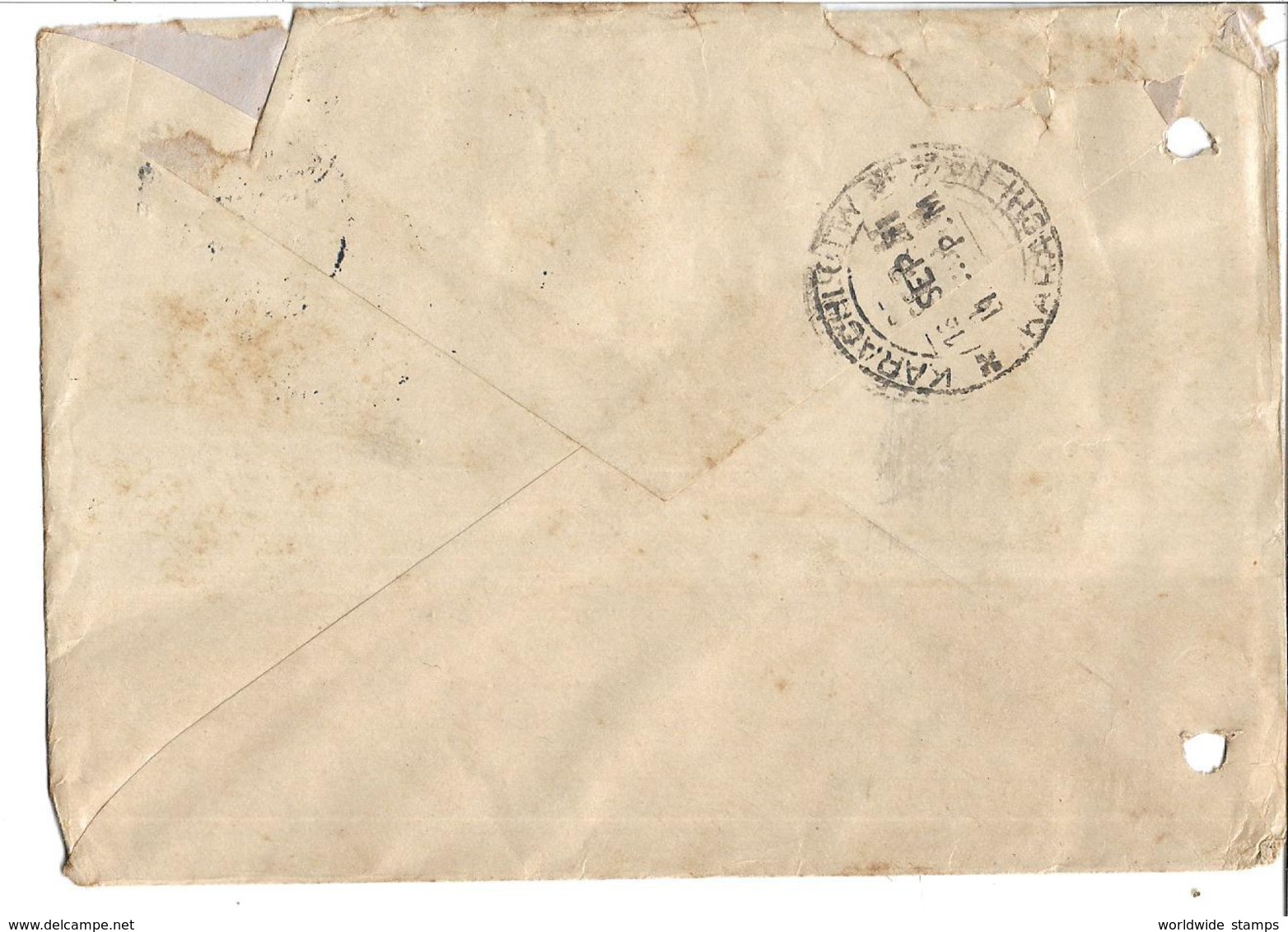 East Germany 1951 Digits With Posthorn Postal History Cover - Briefe U. Dokumente