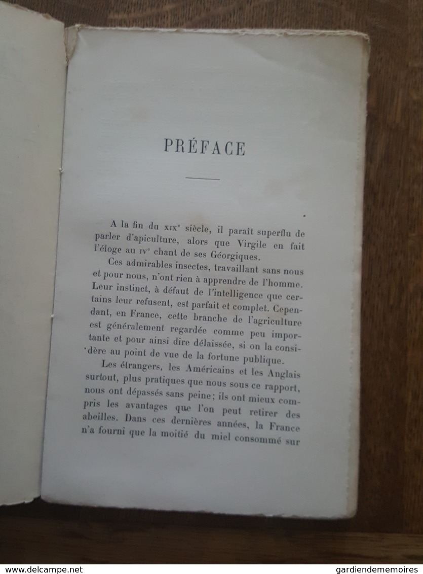 1893 Apiculture - L'Apiculteur Rustique - La Conduite Des Ruches A Cadres Mobiles, Traité Théorique Et Pratique, Denizet - Nature