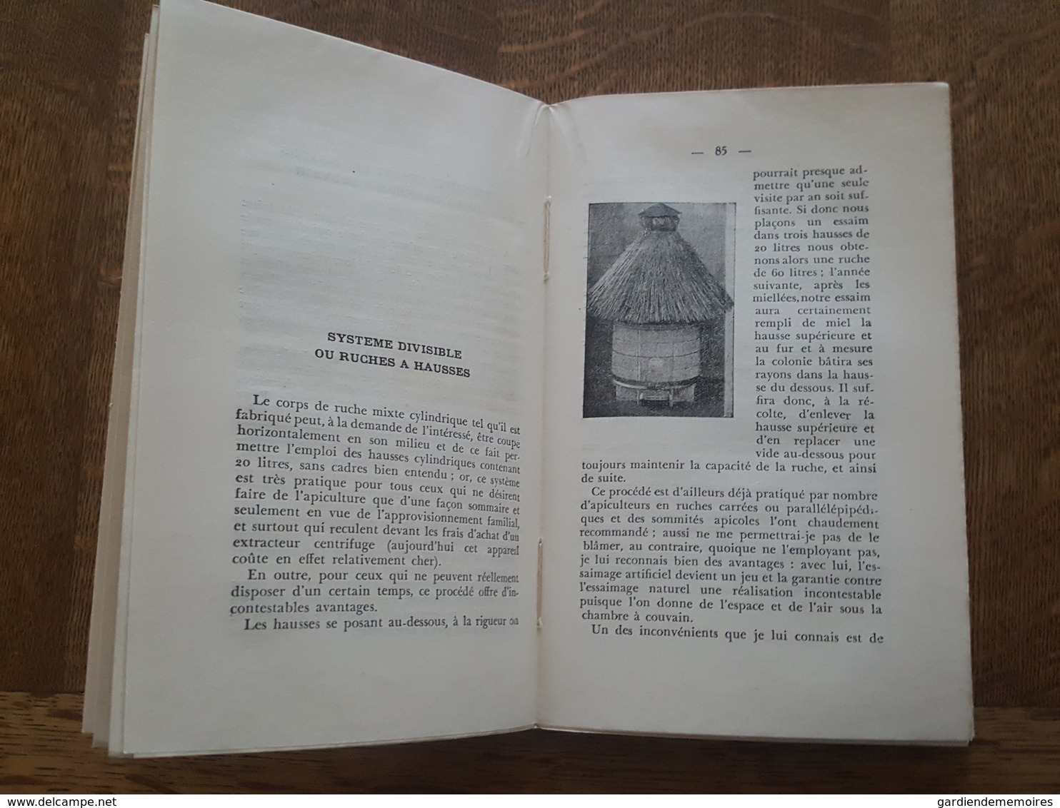 Apiculture - Les Abeilles et la Ruche Mixte par R. Leroy (Sompuis) - Ancien Apiculteur Professionnel - Livre non coupé